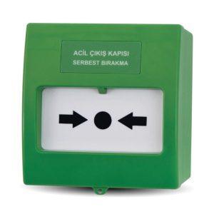 ACİL ÇIKIŞ KAPISI SERBEST BIRAKMA BUTONU TFB-3165 G